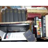 A quantity of military books including six Winston Churchill's 'The Second World War',