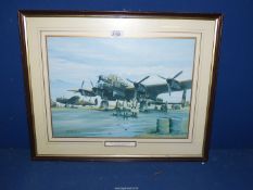 A framed and mounted print 'Fairfighter's Revenge' by Howard Bourne.