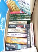 A quantity of paperback books including 'Watchman' by Ian Rankin,