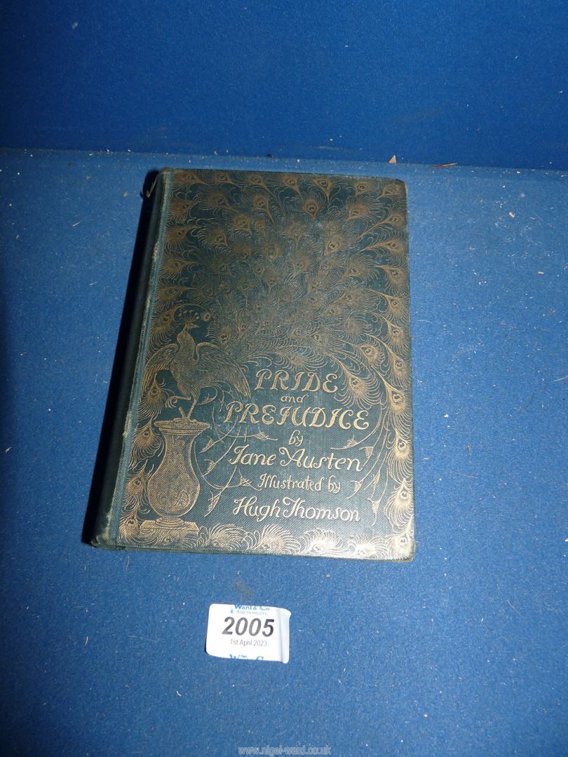 'Pride and Prejudice' by Jane Austen, illustrated by Hugh Thomson, published by George Allen,