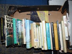 A quantity of books including 'The English Farm wagon',