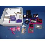 A quantity of costume jewellery including necklaces, earrings, brooches etc some by Pia.