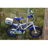 A child's Police Patrol bike.