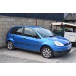 A Ford Fiesta Firefly 1,242 cc petrol engined five-door hatch-back...