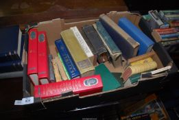 A quantity of religious books.