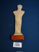 A scarce Syro-Hittite votive figurine, 2nd-1st millennium BC,