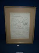 An original 1832 Boundary Commission Map of Sunderland and Monkwearmouth,