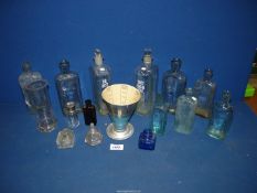 A quantity of old glass Bottles, etc.