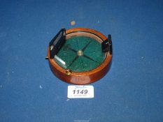 A vintage Francis Barker Prismatic compass.
