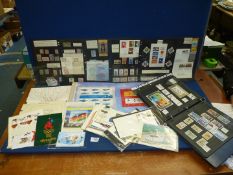 A quantity of Stamps in albums and sleeves, all relating to the Olympic Games in various years,