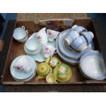 A quantity of Royal Doulton china including four dinner plates, four tea plates, four dishes,