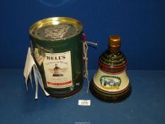 A 'Bell's 8 years old 1990 Christmas The Art of Distilling ceramic decanter',
