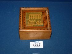 Brighton interest: an exceptionally rare early 19th century topographical box,