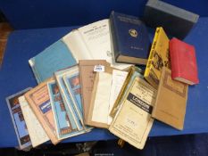 A quantity of books to include The AA Handbook 1964-65,