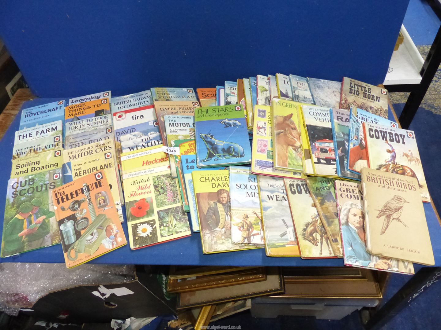 A quantity of Ladybird books to include Stamp Collecting, Stars, Little big horn, etc. - Image 2 of 2
