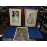 Two framed Prints by 'Hilda Smith '99',