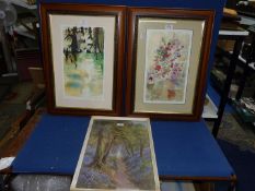 Two framed Prints by 'Hilda Smith '99',
