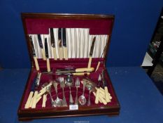 A Canteen of cutlery for Poston & Co. 'patented Tarnprufe'.