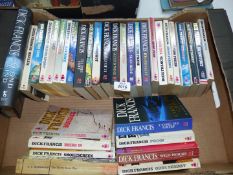 A quantity of Dick Francis novels to include The Danger, Second Wind, Come to Grief, etc.