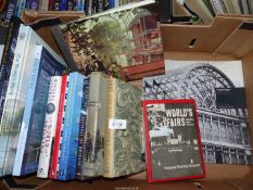 A quantity of books on Crystal Palace to include 1851 The Crystal Palace and The Festival of