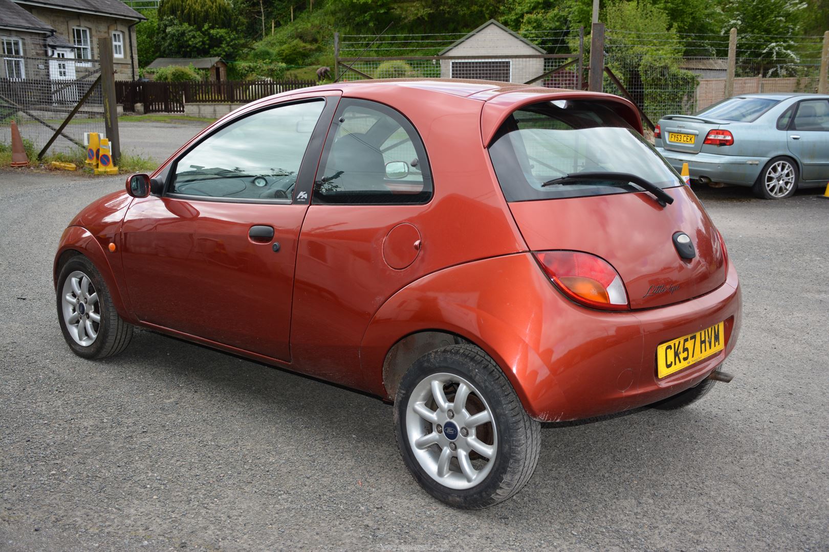 A Ford KA Zetec Climate 1299cc petrol-engined three door hatchback motor Car finished in red, - Image 5 of 14