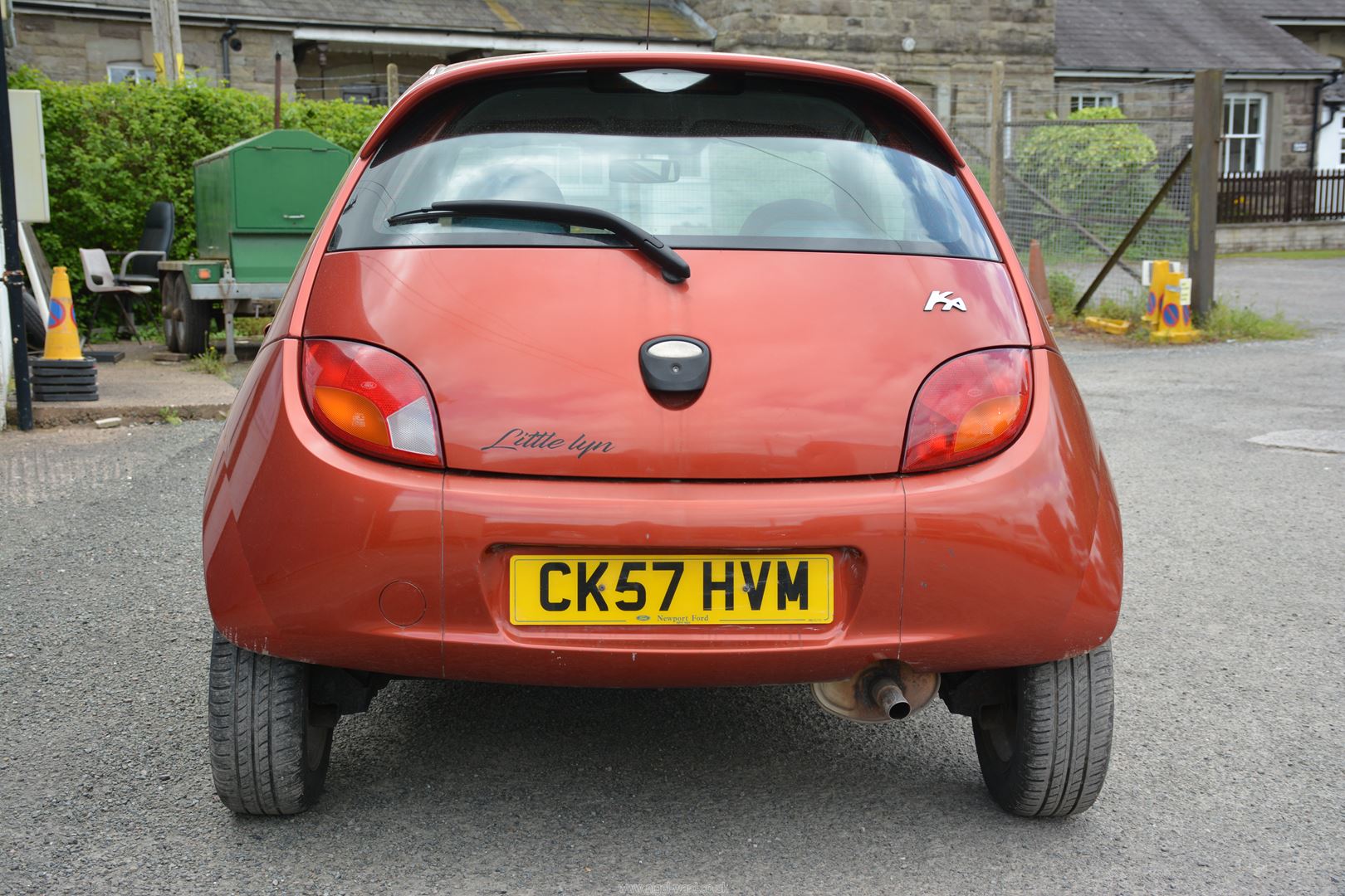 A Ford KA Zetec Climate 1299cc petrol-engined three door hatchback motor Car finished in red, - Image 6 of 14