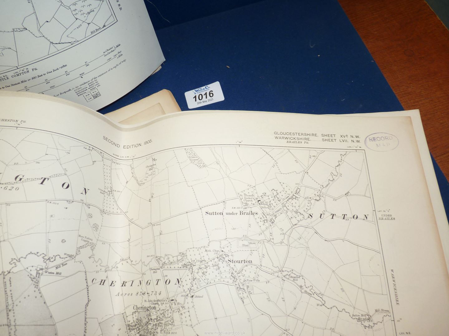 A quantity of OS Maps; mostly of Gloucestershire dated between 1900 - 1940, some second editions. - Image 3 of 3