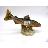 A Beswick Trout, (small chip to tail).