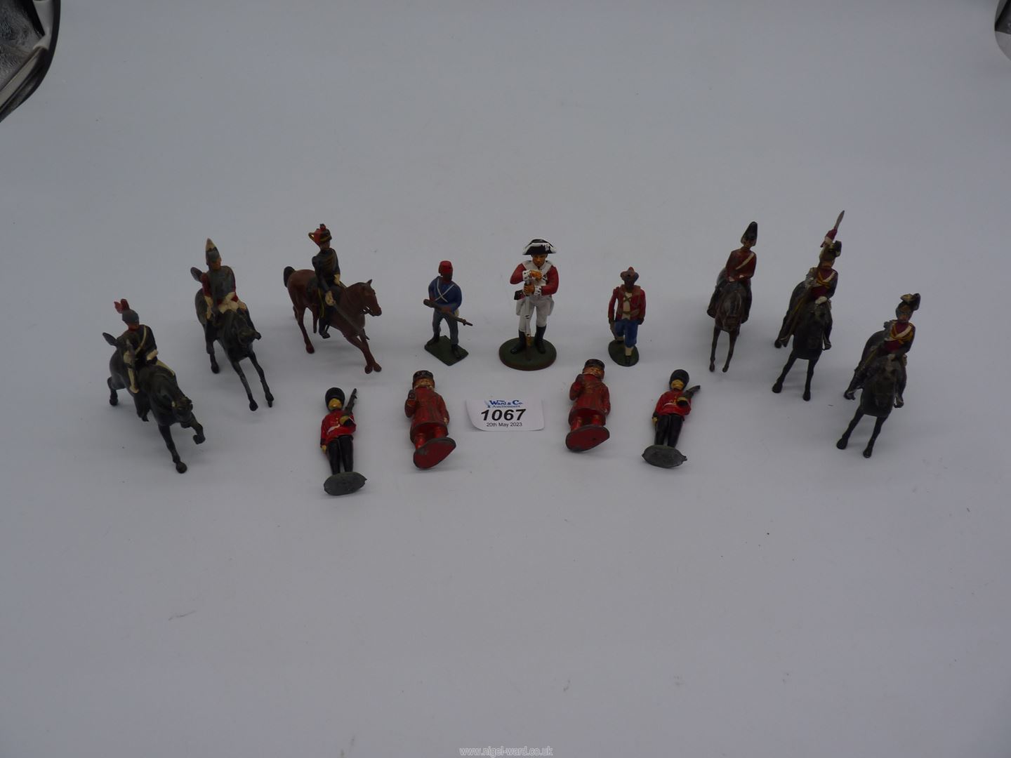 A quantity of lead Soldiers including Life Guards, Private British Marines 1795, - Image 2 of 3