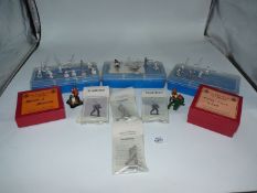 A quantity of model soldiers by Tradition, Langley models,