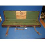 A Holland & Holland fitted gun Case, handle a/f.