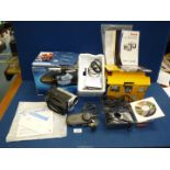 A boxed Samsung Camcorder Easy-Q VpW80U with accessories and a boxed Kodak DC280 zoom digital