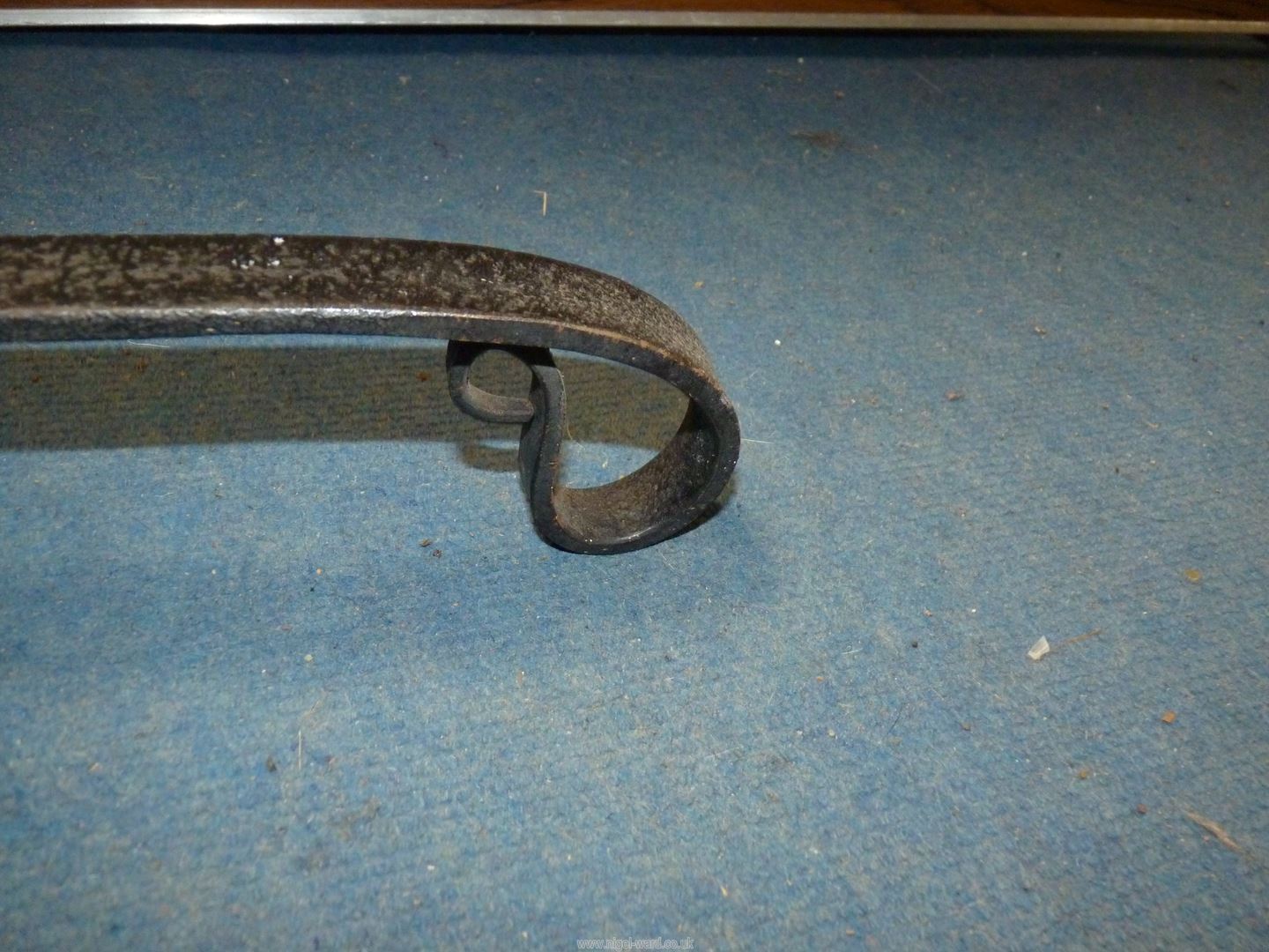A black cast iron Bread Peel. - Image 2 of 2