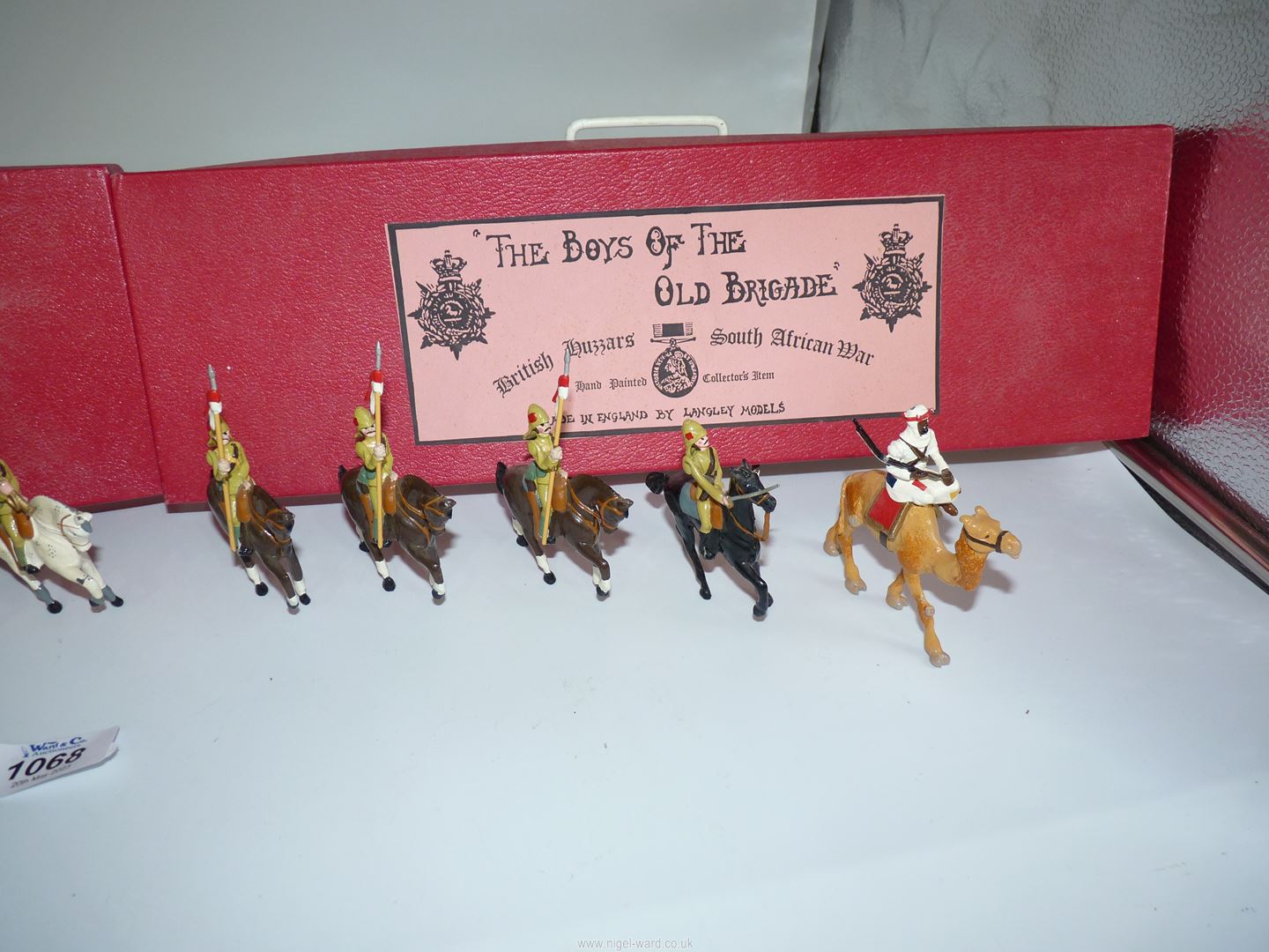 Two boxed "The Boys of the old Brigade" - British Lancers and Hussars South African War containing - Image 3 of 4