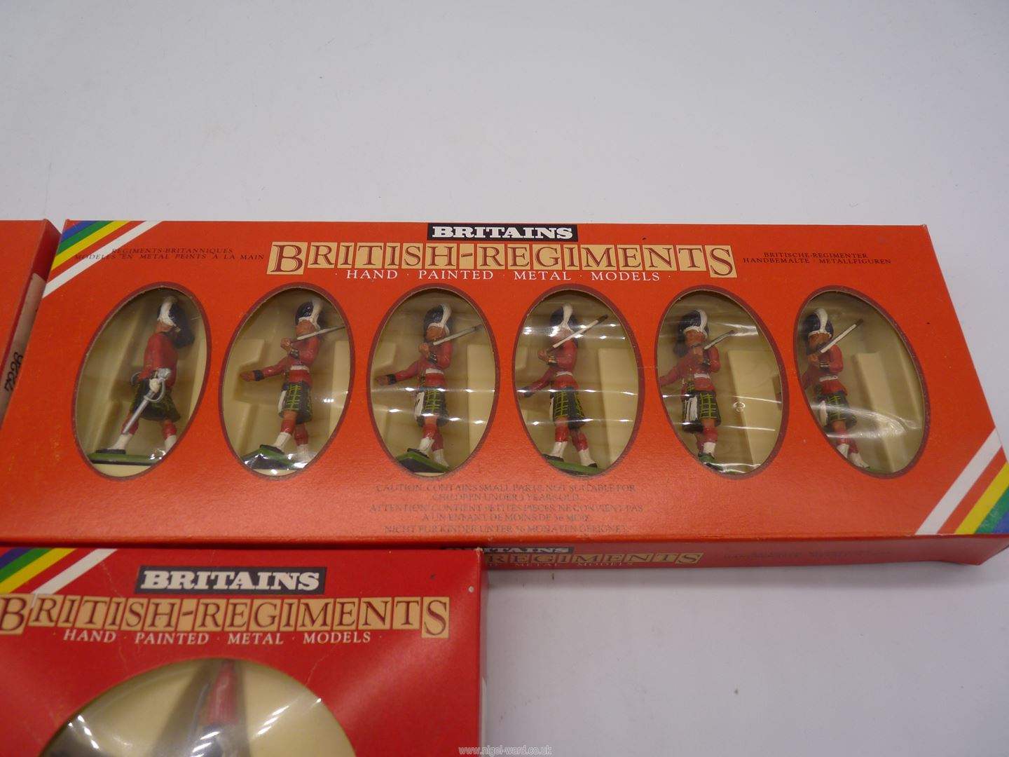 Four boxed sets of Britain's British Regiments including; mounted Royal Horse Guard and Life Guard, - Image 3 of 4