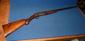 A Midland Gun Co., Birmingham single barrel shotgun, serial no. 16767, 30'' barrel.