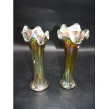 A pair of vintage Fenton,