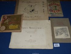 A small quantity of books including 'Mary's menagerie' by Arthur Layard,