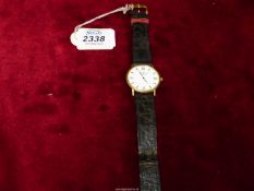 A Baume & Mercier 18k gold cased gents Wrist watch, model no: MV045088, 4248334.