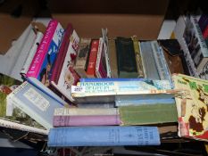 A quantity of books including Observer's handbook of Meteorological Office, 'From N to Z' etc.
