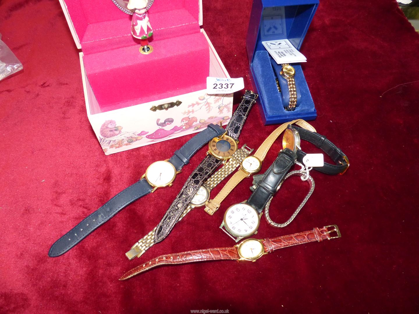 A quantity of ladies and gents wristwatches including; Seiko, Accurist, Time Co, etc.