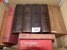A small quantity of books including Charles Dickens, Victor Hugo, E,M Forster etc.