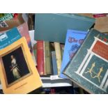 A small box of books including 'The Collectors Manual' by N.