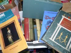 A small box of books including 'The Collectors Manual' by N.