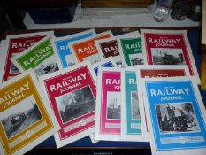 A quantity of British Railway Journals dating from no.1 in 1983.