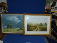 A Keith Best limited edition Print and David Shepherd 'No place like Home', no. 55/850.