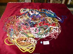A quantity of Costume Jewellery.