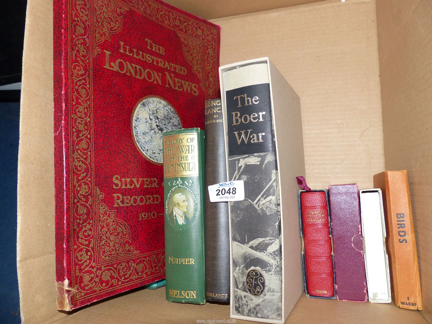 A small quantity of books including 'The Boer War Folio Society Copy, Bengal Lancer' by F. - Image 2 of 2