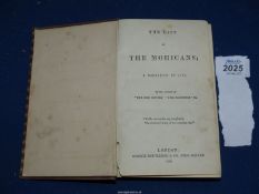 'The Last of The Mohicans' A Narrative of 1757, printed by George Routledge & Co.