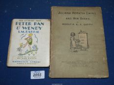 Two books; 'The Littlest One's Peter Pan and Wendy' by J.